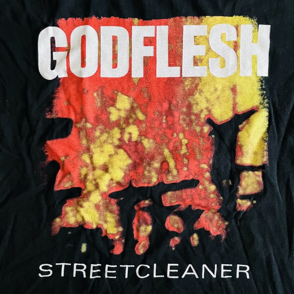 GODFLESH Streetcleaner (L) (USED) T-SHIRT