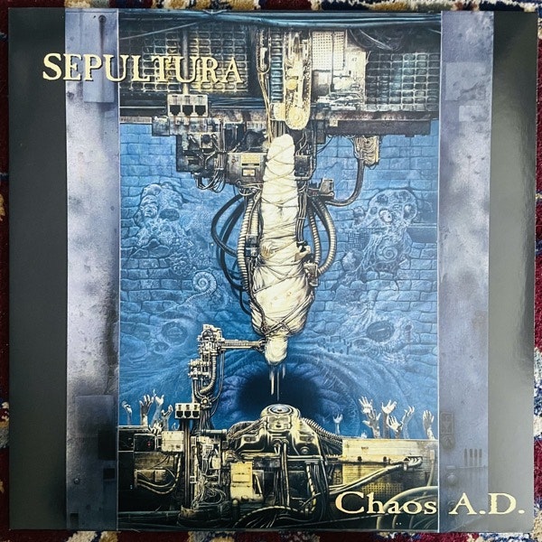 SEPULTURA Chaos A.D. (Roadrunner - Germany reissue) (NM/EX) LP