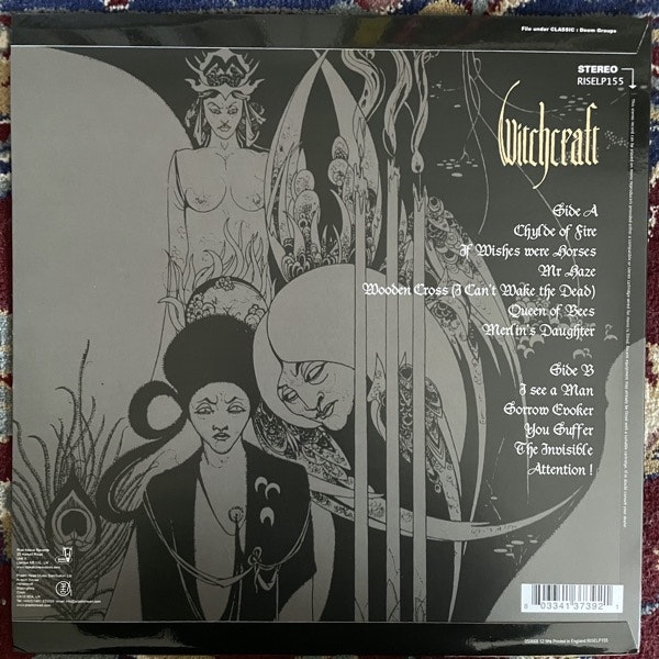 WITCHCRAFT Firewood (Rise Above - UK reissue) (EX/NM) LP+7"