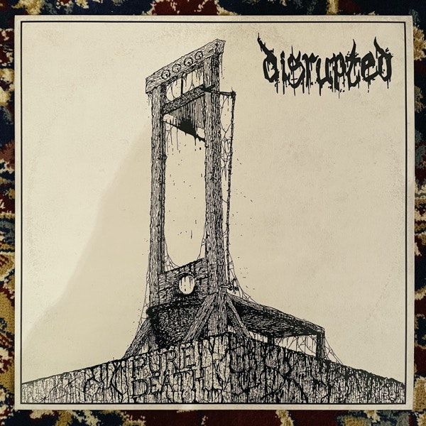 DISRUPTED Pure Death (Clear vinyl) (De:Nihil - Sweden original) (NM) LP