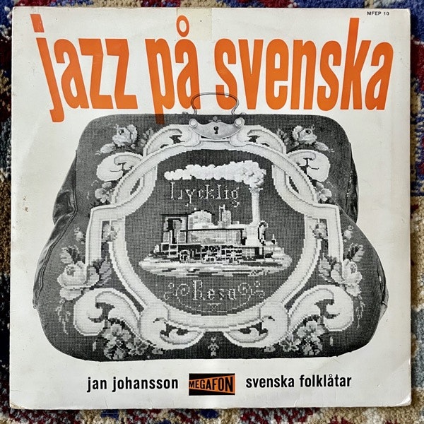 JAN JOHANSSON Jazz På Svenska (Megafon - Sweden original) (VG/VG-) 7"