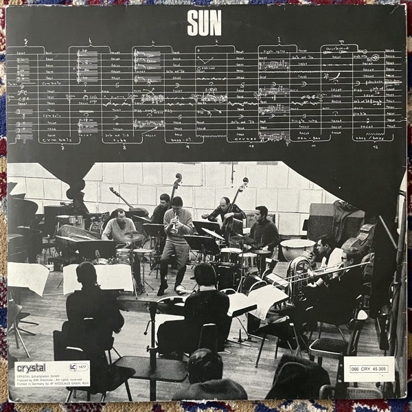 ALEXANDER VON SCHLIPPENBACH Globe Unity (Crystal - Germany 1979 reissue) (VG) LP