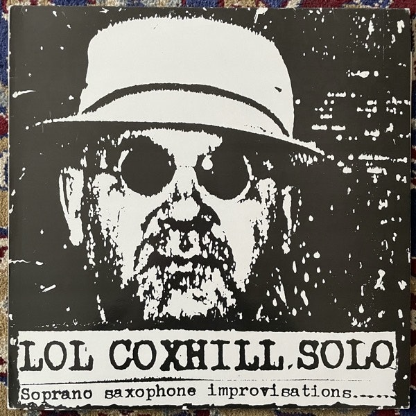 LOL COXHILL Solo (Shock - UK original) (VG+) LP