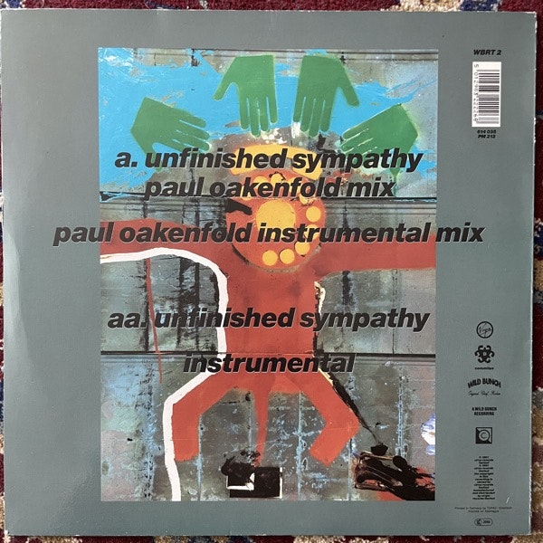 MASSIVE ATTACK Unfinished Sympathy (Virgin - Europe original) (VG+) 12"