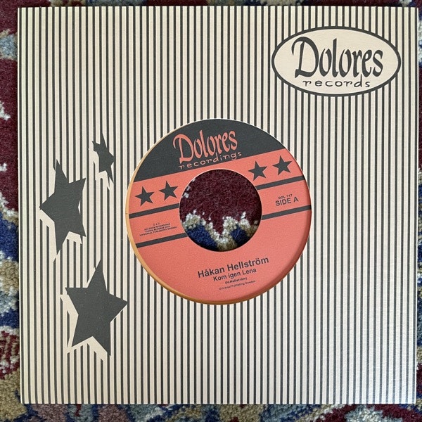 HÅKAN HELLSTRÖM Kom Igen Lena (Orange vinyl) (Dolores - Sweden original) (NM/EX) 7"