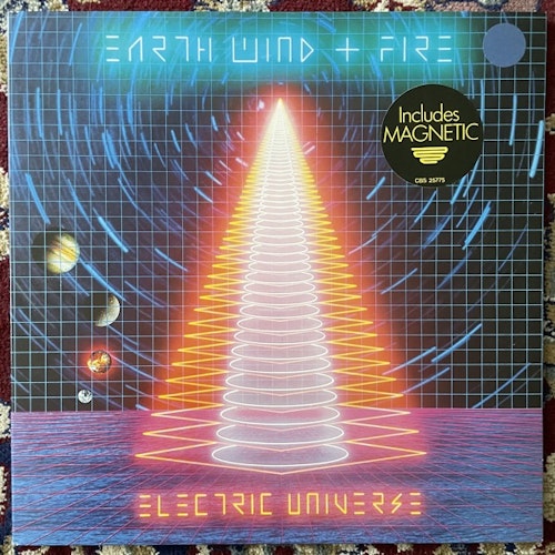 EARTH, WIND & FIRE Electric Universe (CBS - Europe original) (EX/VG+) LP
