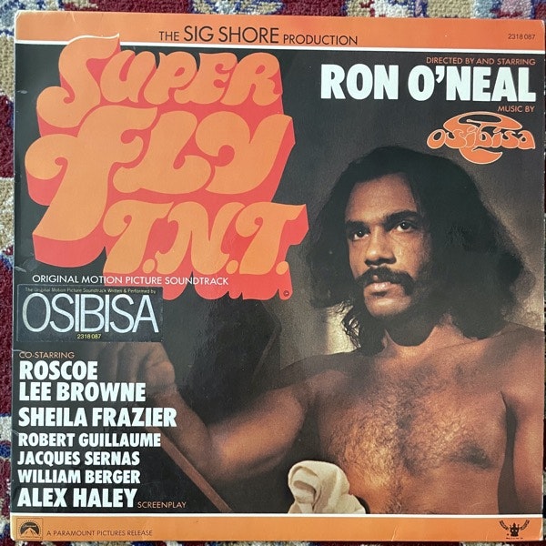 SOUNDTRACK Osibisa ‎– Super Fly T.N.T. (Buddah - Germany original) (VG+/VG) LP