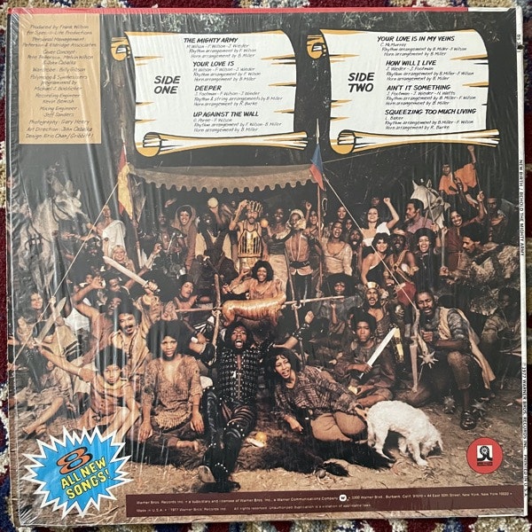 NEW BIRTH Featuring LESLIE WILSON Behold The Mighty Army (Warner - USA original) (EX/VG+) LP