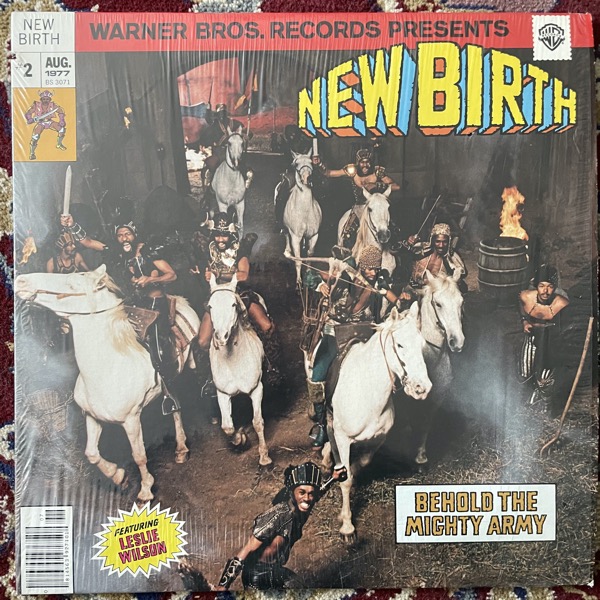 NEW BIRTH Featuring LESLIE WILSON Behold The Mighty Army (Warner - USA original) (EX/VG+) LP