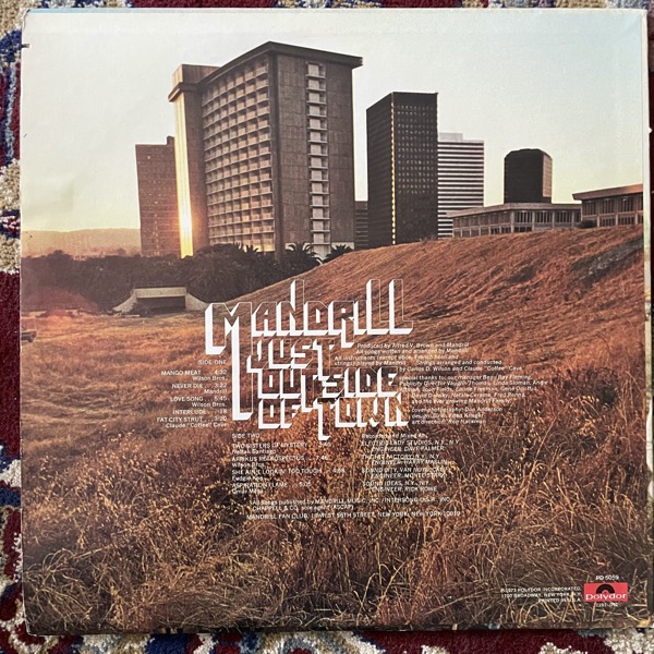 MANDRILL Just Outside Of Town (Polydor - USA original) (VG+) LP
