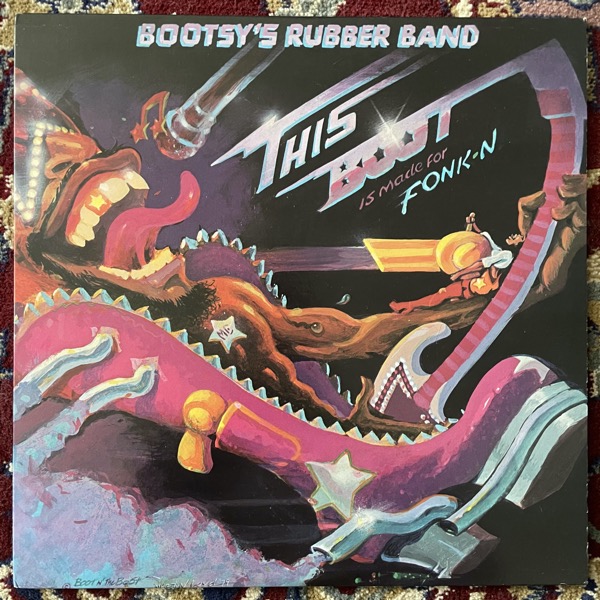 BOOTSY'S RUBBER BAND This Boot Is Made For Fonk-n (Warner - USA original) (EX/VG+) LP