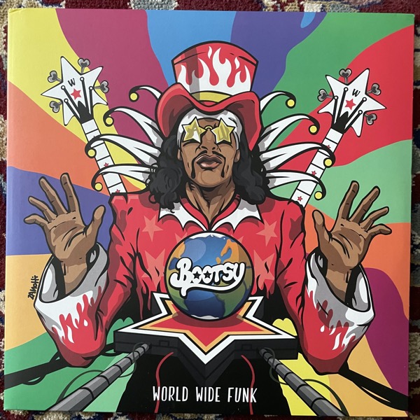 BOOTSY COLLINS World Wide Funk (Splatter vinyl) (Mascot - Europe, USA original) (EX/NM) 2LP