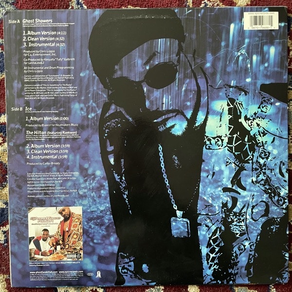 GHOSTFACE KILLAH Ghost Showers (Epic - USA original) (VG+) 12"