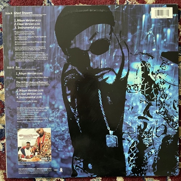 GHOSTFACE KILLAH Ghost Showers (Epic - USA original) (VG+) 12"