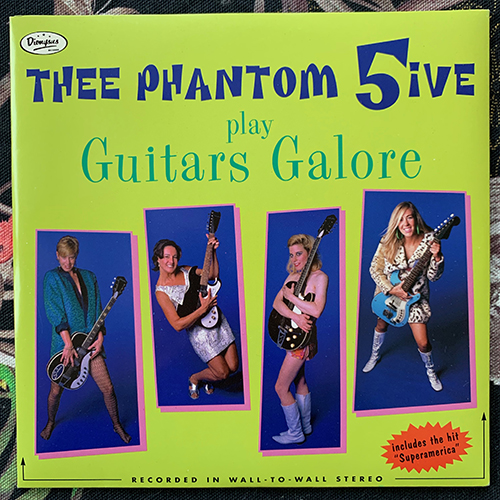 THEE PHANTOM 5IVE Guitars Galore (Dionysus - USA original) (EX/VG+) 7"