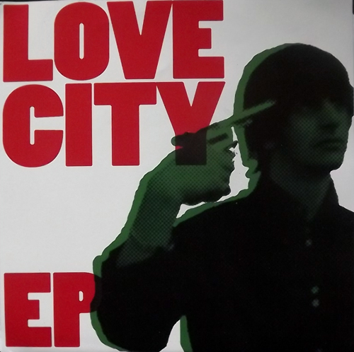 LOVE CITY Love City EP (Yellow vinyl) (Certified PR - USA original) (EX) 7"+CD