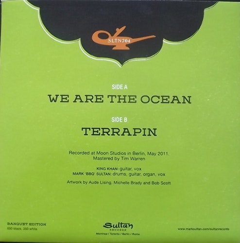 KING KHAN & BBQ SHOW, the We Are The Ocean (Sultan - Canada original) (EX) 7"
