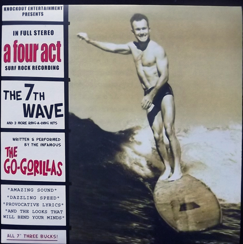 GO-GORILLAS, the The 7th Wave And 3 More Ring-a-ding Hits (Knockout - Sweden original) (NM/EX) 7"