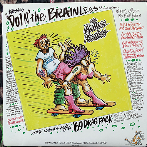BOTTOM FEEDERS, the '69 Drag Pack (Scooch Pooch - USA original) (EX/VG+) 7"