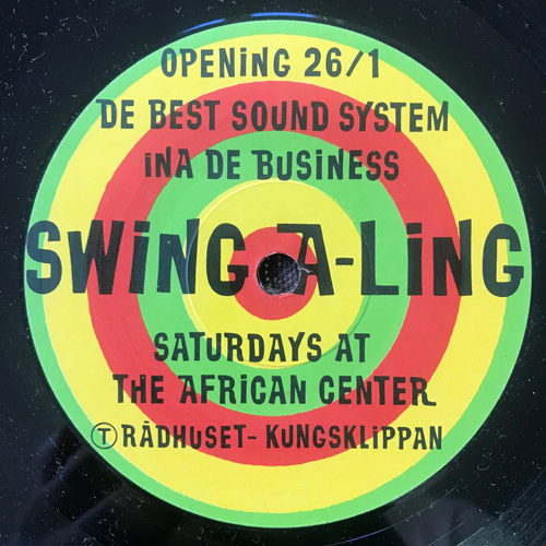 SWING-A-LING SOUND SYSTEM Dangerous (Promo) (Telegram - Sweden original) (VG+) 7"