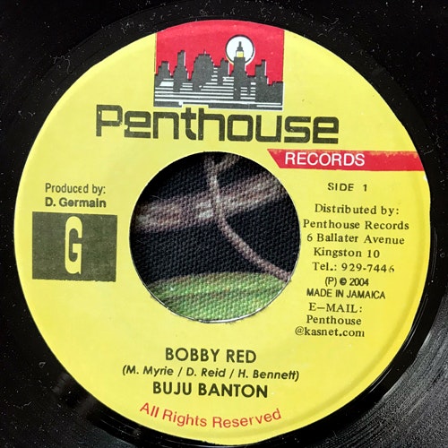 BUJU BANTON Bobby Red (Penthouse - Jamaica original) (VG+) 7"