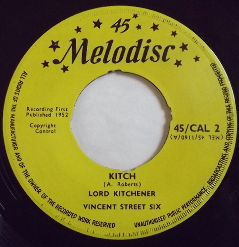 LORD KITCHENER Kitch (Melodisc - UK reissue) (VG+) 7"