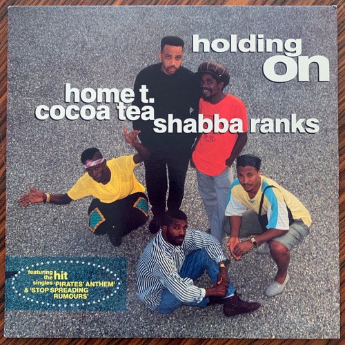 HOME T & COCOA TEA & SHABBA RANKS Holding On (Greensleeves - UK original) (EX/VG) LP