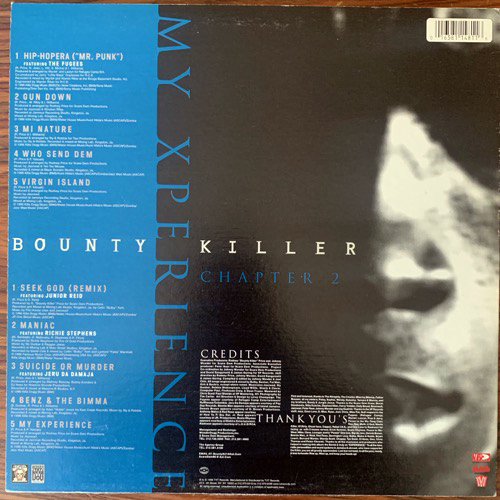 BOUNTY KILLER My XPerience Chapter 2 (TVT - USA original) (VG+) LP