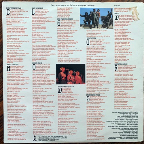BOB MARLEY & THE WAILERS Confrontation (Island - Scandinavia original) (VG+) LP