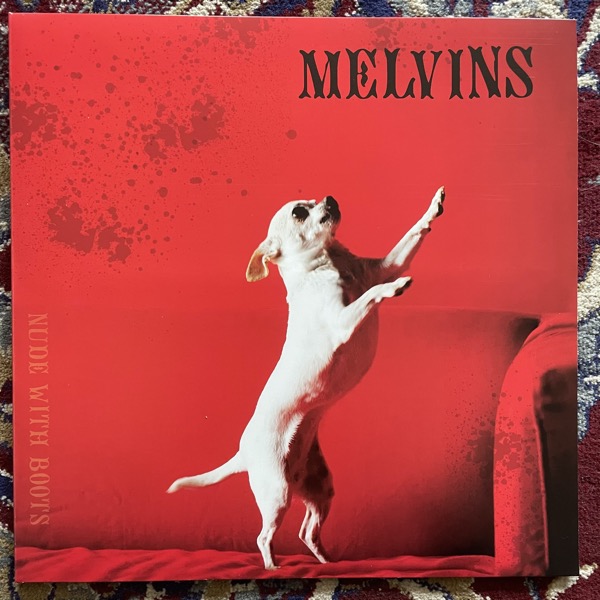 MELVINS Nude With Boots (Red vinyl) (Ipecac - USA original) (EX) LP
