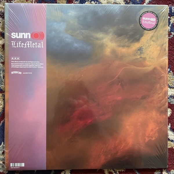 SUNN O))) Life Metal (Pink rose vinyl) (Southern Lord - Europe original) (NM) 2LP