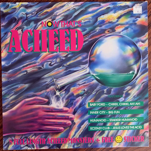 VARIOUS Now That's Aciieed (Flim Flam - Germany original) (VG+) LP