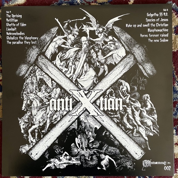 TURBOCHARGED Antixtian (Hellrocker - Austria original) (EX) LP