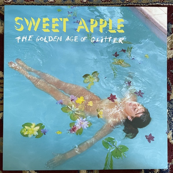 SWEET APPLE The Golden Age Of Glitter (Green vinyl) (Tee Pee - USA original) (EX/NM) LP