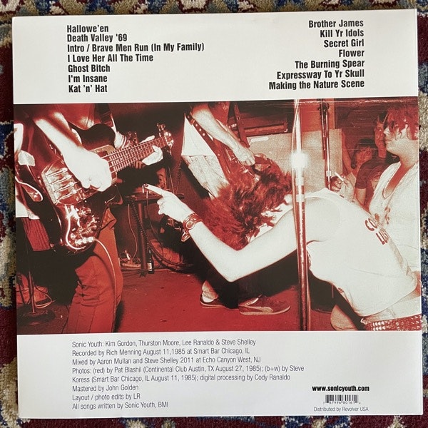 SONIC YOUTH Smart Bar • Chicago 1985 (Goofin' - USA original) (EX) 2LP