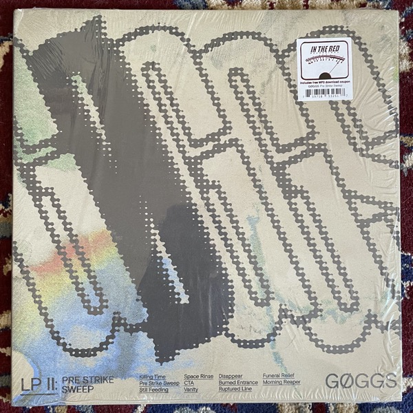 GØGGS ‎Pre Strike Sweep (In the Red - USA original) (EX) LP