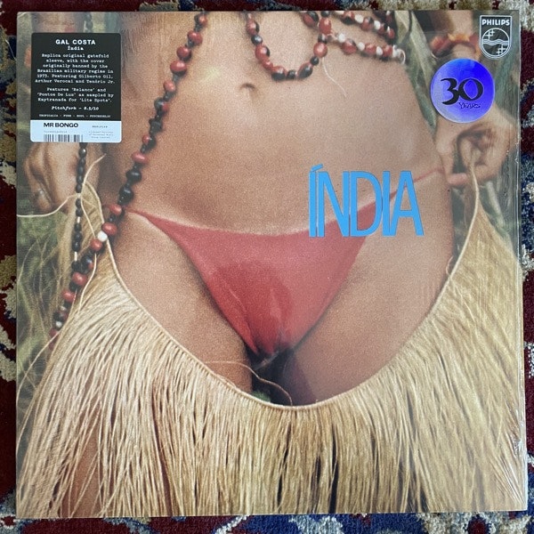 GAL COSTA Índia (Mr Bongo - UK reissue) (NM) LP