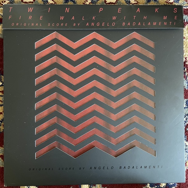 SOUNDTRACK Angelo Badalamenti ‎– Twin Peaks: Fire Walk With Me (Cherry pie vinyl) (Death Waltz - USA reissue) (NM/EX) 2LP