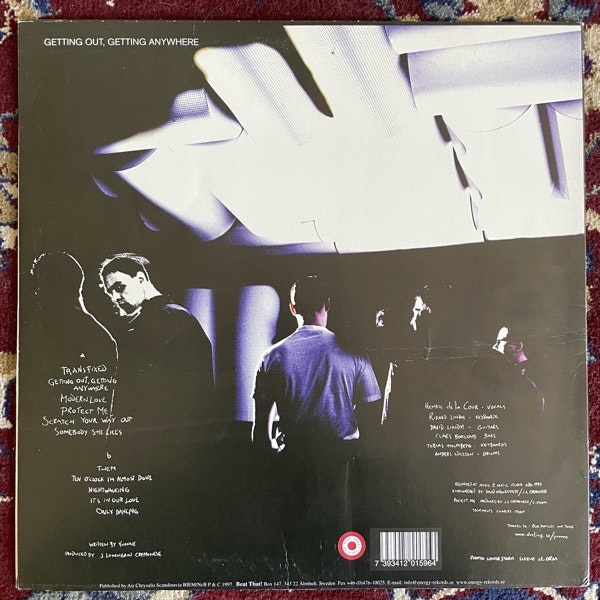 YVONNE Getting Out, Getting Anywhere (Beat That! - Sweden original) (VG) LP