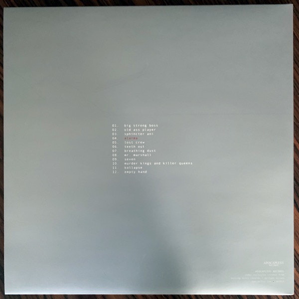 BREACH Kollapse (Clear vinyl, ltd to 100) (Apocaplexy - Europe reissue) (NM) 2LP