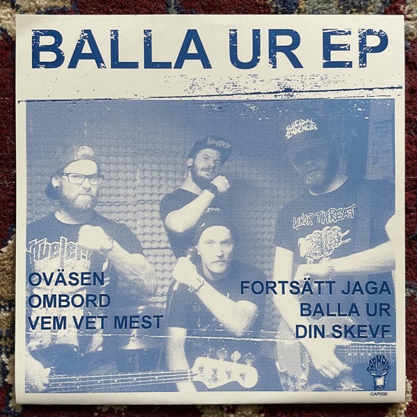 DIN SKEVF Balla Ur EP (Gaphals - Sweden original) (EX) 7"