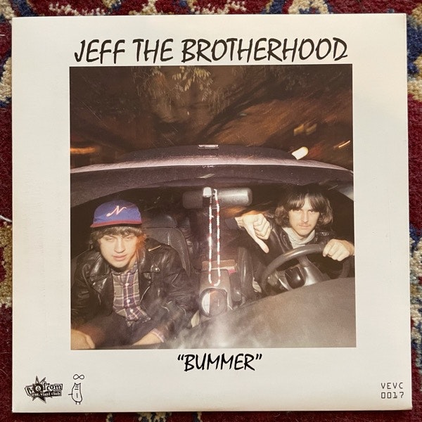 BEST COAST / JEFF THE BROTHERHOOD Sunny Adventure / Bummer (Clear pink vinyl) (Volcom - USA original) (EX) 7"