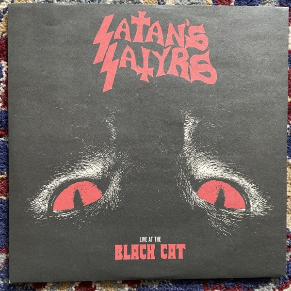 SATAN'S SATYRS Live At The Black Cat (Trash King - USA original) (EX) 7"