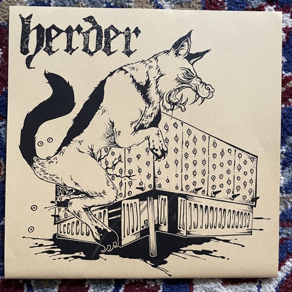 HERDER Doomed (Splatter vinyl) (Reflections - Holland original) (EX) 7"