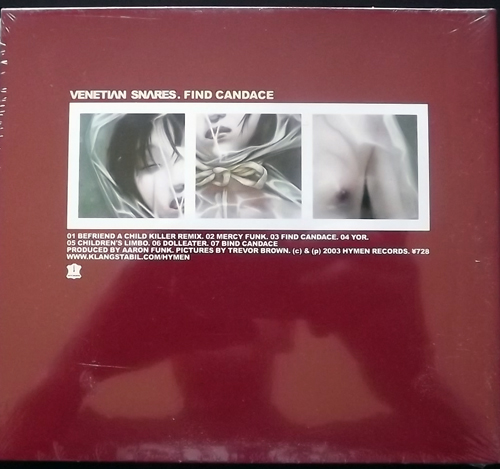 VENETIAN SNARES Find Candace (Hymen - Germany original) (SS) CD