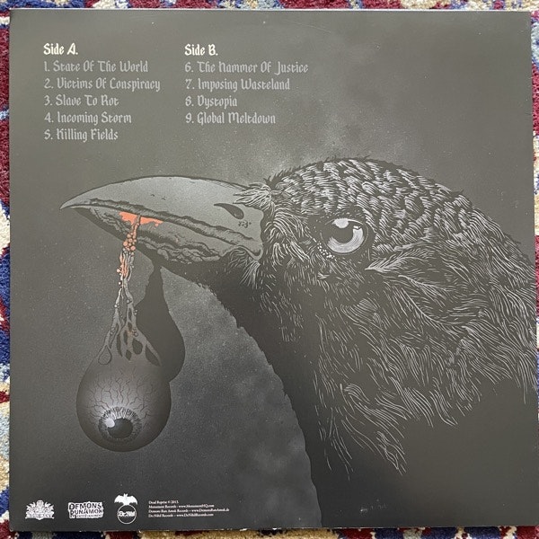 DEAD REPRISE Dystopia (Marbled vinyl) (De:Nihil - Sweden original) (EX/NM) LP