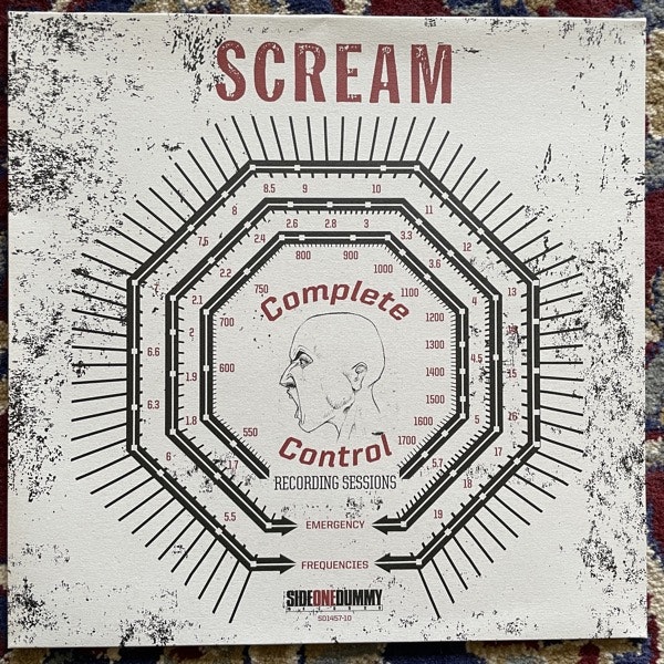 SCREAM Complete Control Recording Sessions (Red vinyl) (SideOneDummy - Europe original) (EX) 10"