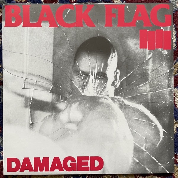 BLACK FLAG Damaged (SST - USA reissue) (VG+/EX) LP