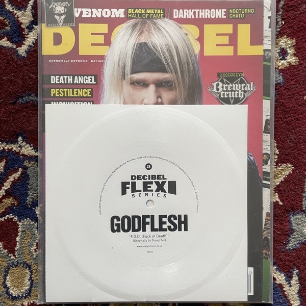 GODFLESH / FLOOR / DECIBEL MAGAZINE #110 2013 (EX) MAGAZINE + 2x FLEXI 7"