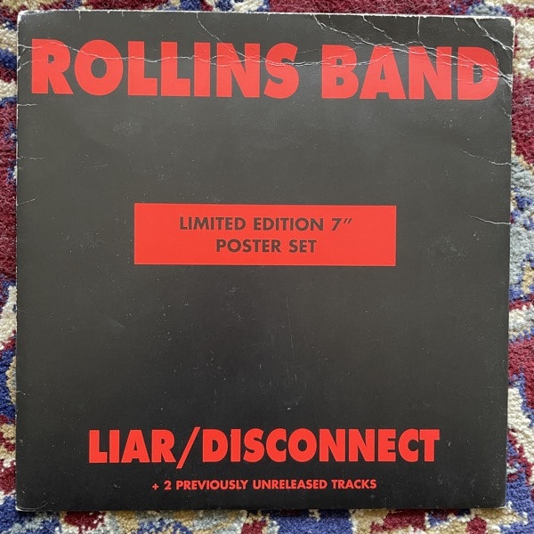 ROLLINS BAND Liar / Disconnect (Imago - UK original) (VG/VG+) 7"